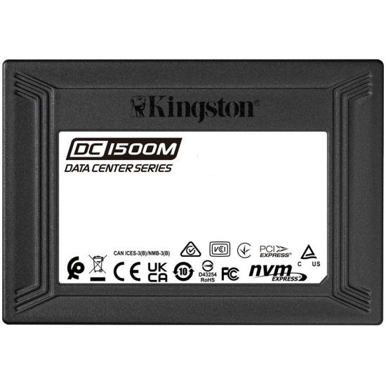 Твердотельный накопитель SSD 3840 Gb Kingston DC1500M SEDC150M/3840G, U.2 PCIe NVMe Gen3 x4