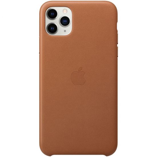 iPhone 11 Pro Max Leather Case - Saddle Brown
