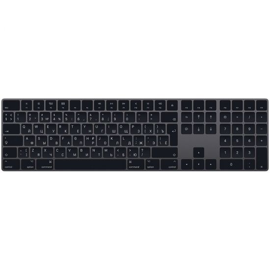 Magic Keyboard with Numeric Keypad - Russian - Space Gray, Model A1843