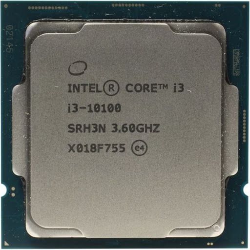 Процессор Intel Core i3-10100 Comet Lake (3600MHz, LGA1200, L3 6Mb), oem
