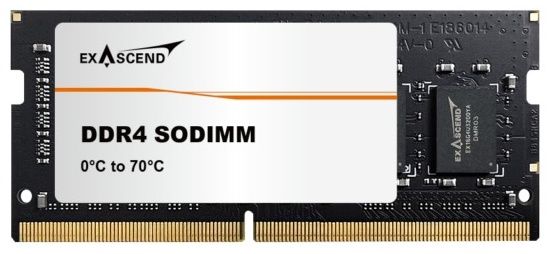 Модуль памяти для ноутбука Exascend ES08G4S3200AU, DDR4 SO-DIMM, 8Gb, 3200MHz, C22