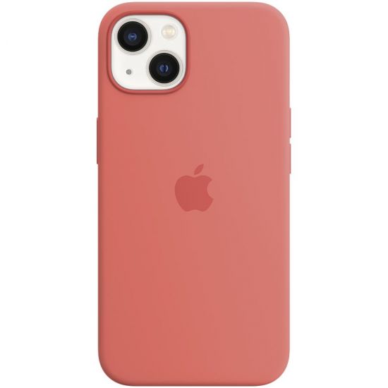 iPhone 13 Silicone Case with MagSafe – Pink Pomelo, Model A2706