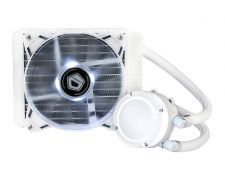 Жидкостная система охлаждения ID-Cooling FROSTFLOW+ 120 SNOW <LGA 2011/115X/775, AMD, FAN120, TDP150W, FAN800~2000RPM, Pump2500RPM, Размер радиатора 154x120x27mm>