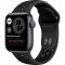 Apple Watch Nike SE GPS, 40mm Space Gray Aluminium Case with Anthracite/Black Nike Sport Band - Regular, Model A2351