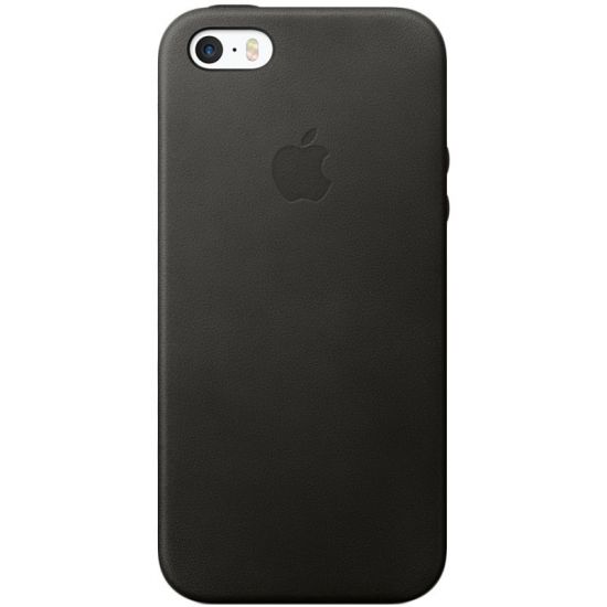 APPLE iPhone SE Black leather case