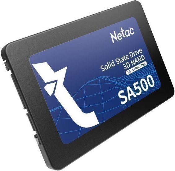 Твердотельный накопитель SSD 960Gb, SATA 6 Gb/s, Netac SA500, 2.5", 3D TLC, 530R/475W