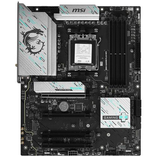 Материнская плата MSI B850 GAMING PLUS WIFI AM5 4xDDR5 4xSATA3 RAID 3xM.2 DP 2xType-C ATX Материнская плата MSI B850 GAMING PLUS WIFI AM5 4xDDR5 4xSATA3 RAID 3xM.2 DP 2xType-C ATX