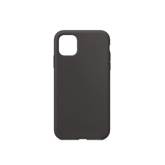 Силиконовый чехол BoraSCO для iPhone 11 Pro (матовый) черный