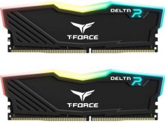 Оперативная память 16GB Kit (2x8GB) 3600MHz DDR4 Team Group  DELTA RGB PC-28800 CL22 1.35V TF3D416G3600HC18JDC01 Black