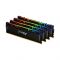 Комплект модулей памяти Kingston FURY Renegade RGB KF432C16RBAK4/128 DDR4 128GB (Kit 4x32GB) 3200MHz