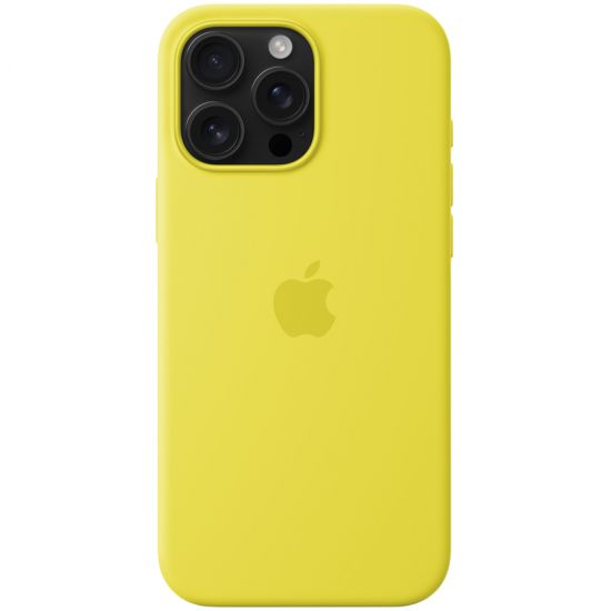 iPhone 16 Pro Max Silicone Case with MagSafe - Star Fruit,Model A3316