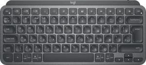 Клавиатура беспроводная Logitech MX Keys Mini Minimalist Wireless Illuminated Keyboard - GRAPHITE - RUS - INTNL (M/N: YR0084)