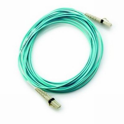HPE 5m Multi-mode OM3 50/125um LC/LC 8Gb FC and 10GbE Laser-enhanced Cable 1 Pk