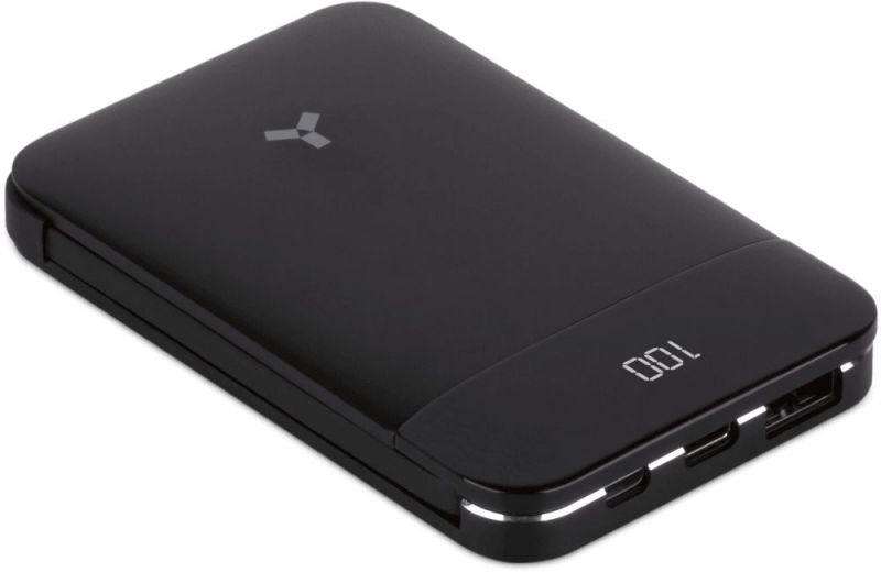 Внешний аккумулятор Accesstyle Flax 8MP, 8000 мА-ч, 3 подкл. устройства, Black