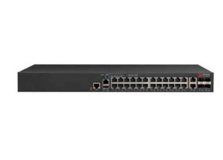 ICX 7150 Compact Switch, 12x 10/100/1000 PoE  ports, 2x 1G RJ45 uplink-ports, 2x 1G SFP uplink-ports upgradable to 2x 10G SFP  with license. 124W PoE budget, basic L3 (static routing and RIP)