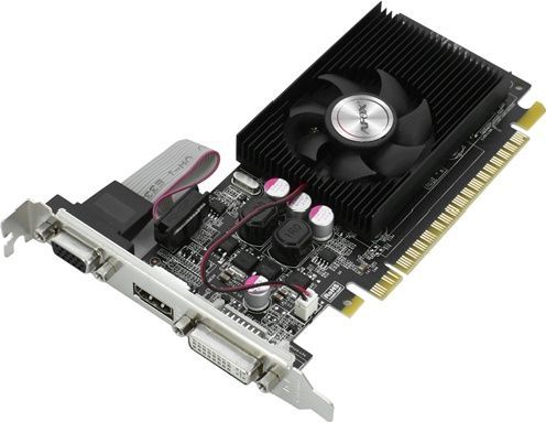Видеокарта AFOX GeForce G210 1GB DDR3 64Bit DVI-HDMI-VGA Low profile