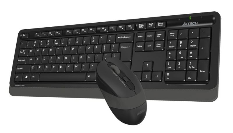 Клавиатура мышь беспроводная A4tech FG1010S-Black Fstyler USB