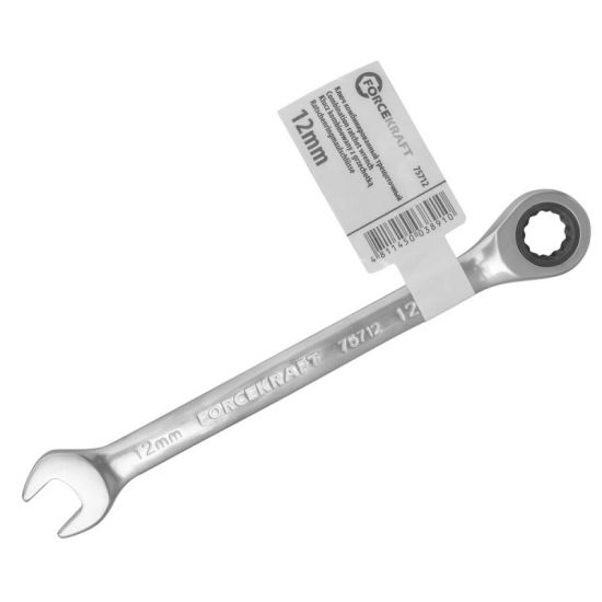 Ключ комбинированный трещоточный 12мм Forcekraft FK-75712 51805