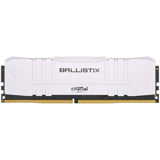 Оперативная память 16GB DDR4 3000MHz Crucial Ballistix Gaming White PC4-24000 1.35V CL15 15-16-16-35 BL16G30C15U4W