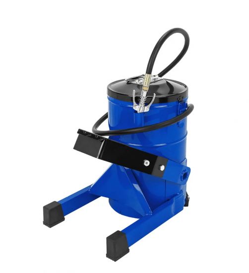 Нагнетатель смазки с ножным приводом, 10л (длина шланга 1.5, внутр.Ø 210мм, внутр. высота 310мм). 61306 F-2096F