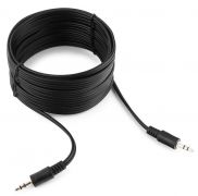 Кабель аудио Cablexpert CCA-404-5M, джек3.5 / джек3.5, 5.м черный