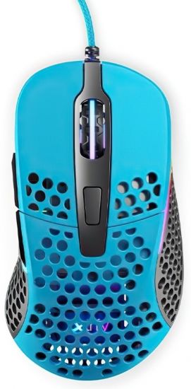 Мышь игровая/Gaming mouse Xtrfy M4 RGB, Miami Blue