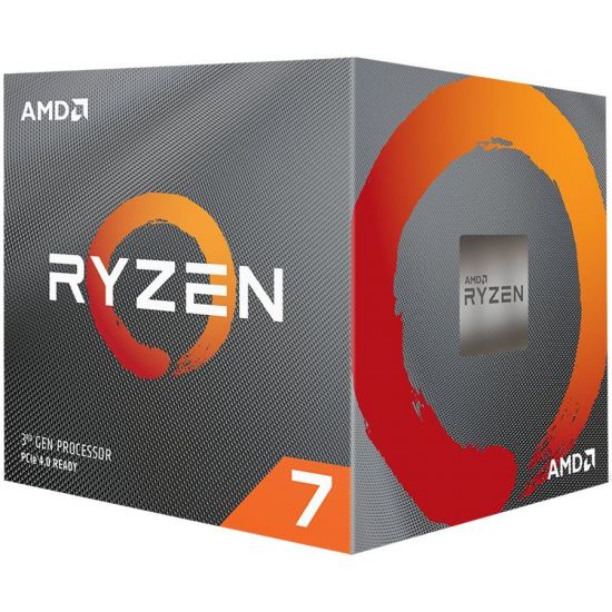 Процессор AMD Ryzen 7 3800X 3,9Гц (4,5ГГц Turbo) AM4, 8/16, 4Mb, L3 32Mb, Wraith Prism with RGB LED  BOX