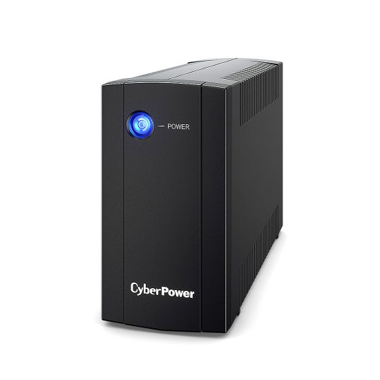 Интерактивный ИБП, CyberPower UTi875E, выходная мощность 875VA/425W, AVR, 2 выходных разъема типа Schuko CEE 7/4