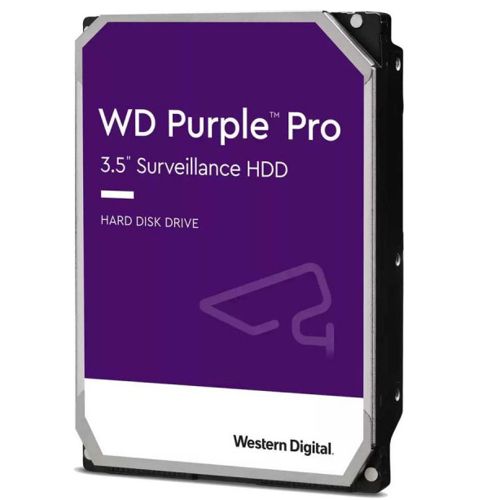 Жесткий диск для видеонаблюдения HDD  8Tb Western Digital Purple SATA3 128Mb 5640rpm 3,5" WD84PURU