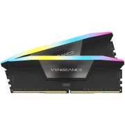 Corsair DDR5, 6000MT/s 32GB 2x16GB DIMM, Unbuffered, 36-44-44-96, Std PMIC, XMP 3.0, VENGEANCE RGB DDR5, Black PCB, 1.4V