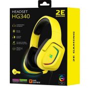 Гарнитура игровая 2E GAMING HG340 RGB USB 7.1 Yellow