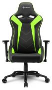 Игровое кресло Sharkoon Elbrus 3 Black/Green
