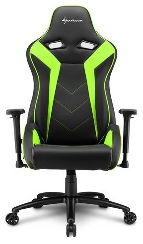 Игровое кресло Sharkoon Elbrus 3 Black/Green Игровое кресло Sharkoon Elbrus 3 Black/Green