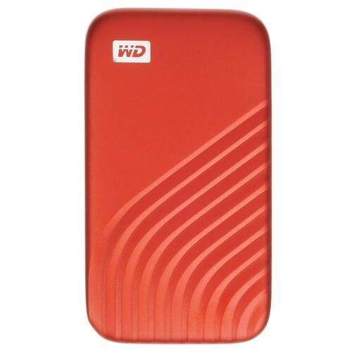 Внешний SSD 1000Gb Western Digital My Passport 2.5" USB 3.2 Цвет: Красный WDBAGF0010BRD-WESN
