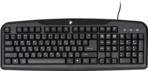 КЛАВИАТУРА 2E KS 101 USB ЧЁРНАЯ (2E-KS101UB)