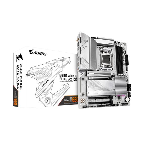 Материнская плата Gigabyte B650 A ELITE AX ICE Материнская плата Gigabyte B650 A ELITE AX ICE