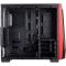 Компьютерный корпус Corsair Carbide Series SPEC 04 ATX/Micro-ATX/Mini-ITX, Черный/красные вставки CC-9011107-WW