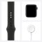 Apple Watch SE GPS, 40mm Space Gray Aluminium Case with Black Sport Band - Regular, Model A2351