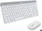 Комплект беспроводной Logitech Slim Wireless Keyboard and Mouse Combo MK470-OFFWHITE-RUS-2.4GHZ-N/A-INTNL (M/N: Y-R0075 / MR0082 / C-U0010)