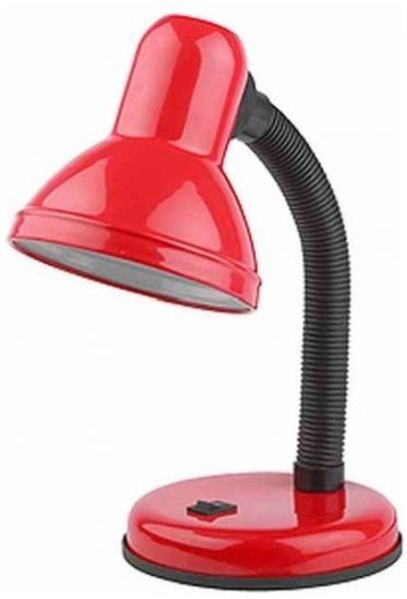 Настольная лампа ЭРА N-120-E27-40W-R, Красная