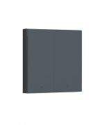 Настенный выключатель двухклавишный AQARA Smart Wall Switch H1 (No Neutral, Double Rocker, Grey)