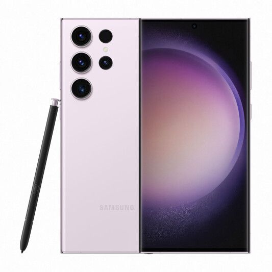 Смартфон Samsung Galaxy S23 Ultra 5G 512GB (SM-S918BLIHSKZ), Lavender (Light Pink)