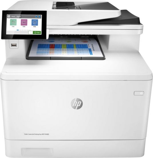 МФУ HP Color LaserJet Enterprise MFP M480f Printer/Scanner/Copier/Fax, A4, 600x600 dpi, 27(27)ppm, 2Gb, 800 Mhz, 2trays 50+250,ADF50, Duplex, USB/GigEth, Duty cycle - 55 000 МФУ HP Color LaserJet Enterprise MFP M480f Printer/Scanner/Copier/Fax, A4, 600x600 dpi, 27(27)ppm, 2Gb, 800 Mhz, 2trays 50+250,ADF50, Duplex, USB/GigEth, Duty cycle - 55 000