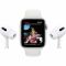 Смарт-часы Apple Watch SE 44 мм серебристый