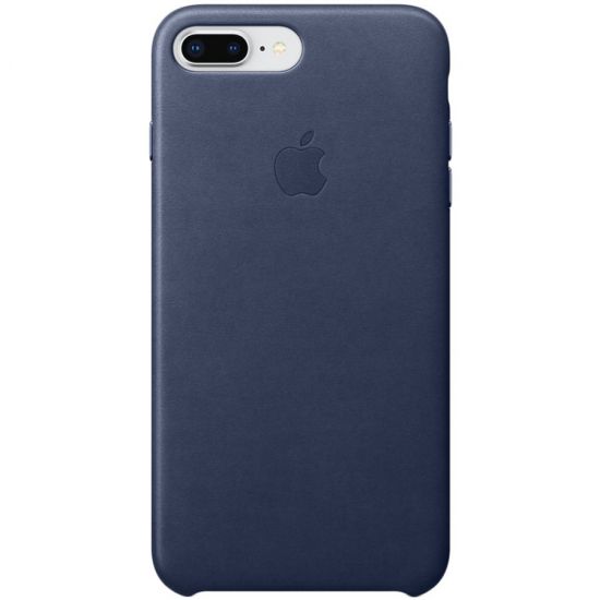 iPhone 8 Plus / 7 Plus Leather Case - Midnight Blue