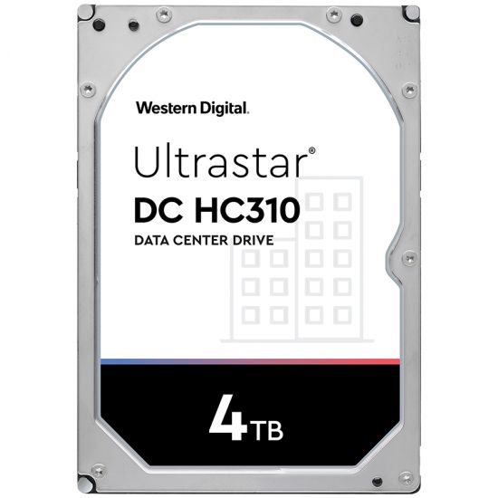 Жёсткий диск HDD 4 Tb SATA 6Gb/s Western Digital Ultrastar  HUS726T4TALA6L4  3.5" 7200rpm 256Mb