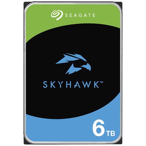 Жёсткий диск HDD 6 Tb SATA 6Gb/s Seagate SkyHawk ST6000VX009 3.5" 256Mb 5400rpm