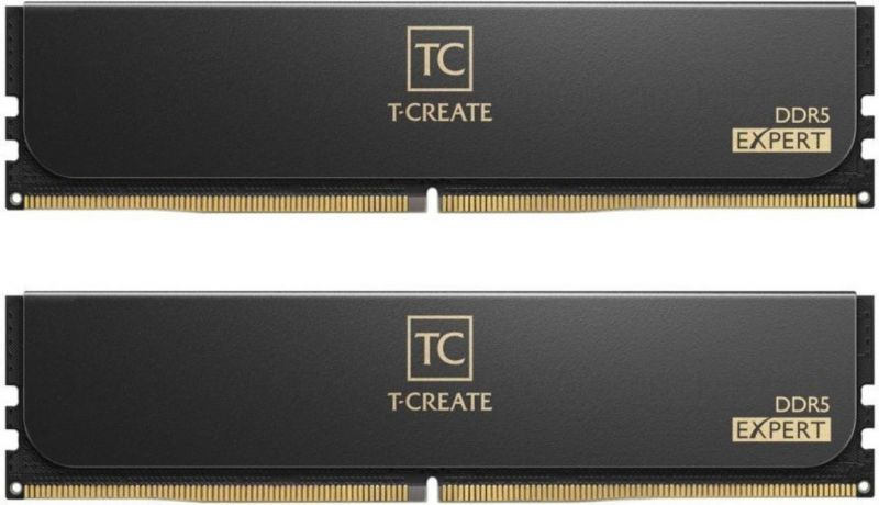 Оперативная память 32GB Kit (2x16GB) 6000MHz DDR5 Team Group T-CREATE EXPERT DDR5 PC5-48000 CL30-36-36-76 1,35V Алюминиевый радиатор Black CTCED532G6000HC30DC01