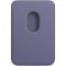 Чехол Apple MM0W3ZM MagSafe Leather Wallet для Apple iPhone фиолетовый