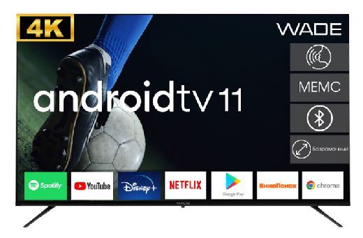 Телевизор WADE 50L23100 Android 4K